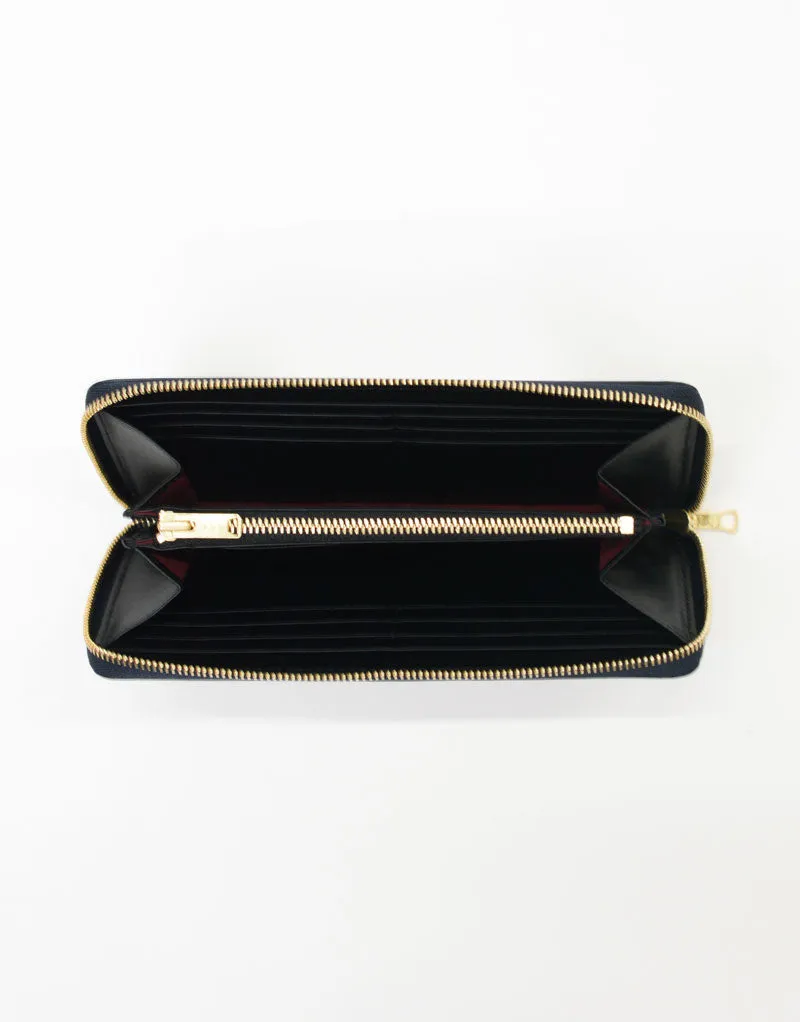 gloss Round Zip Wallet No.02840