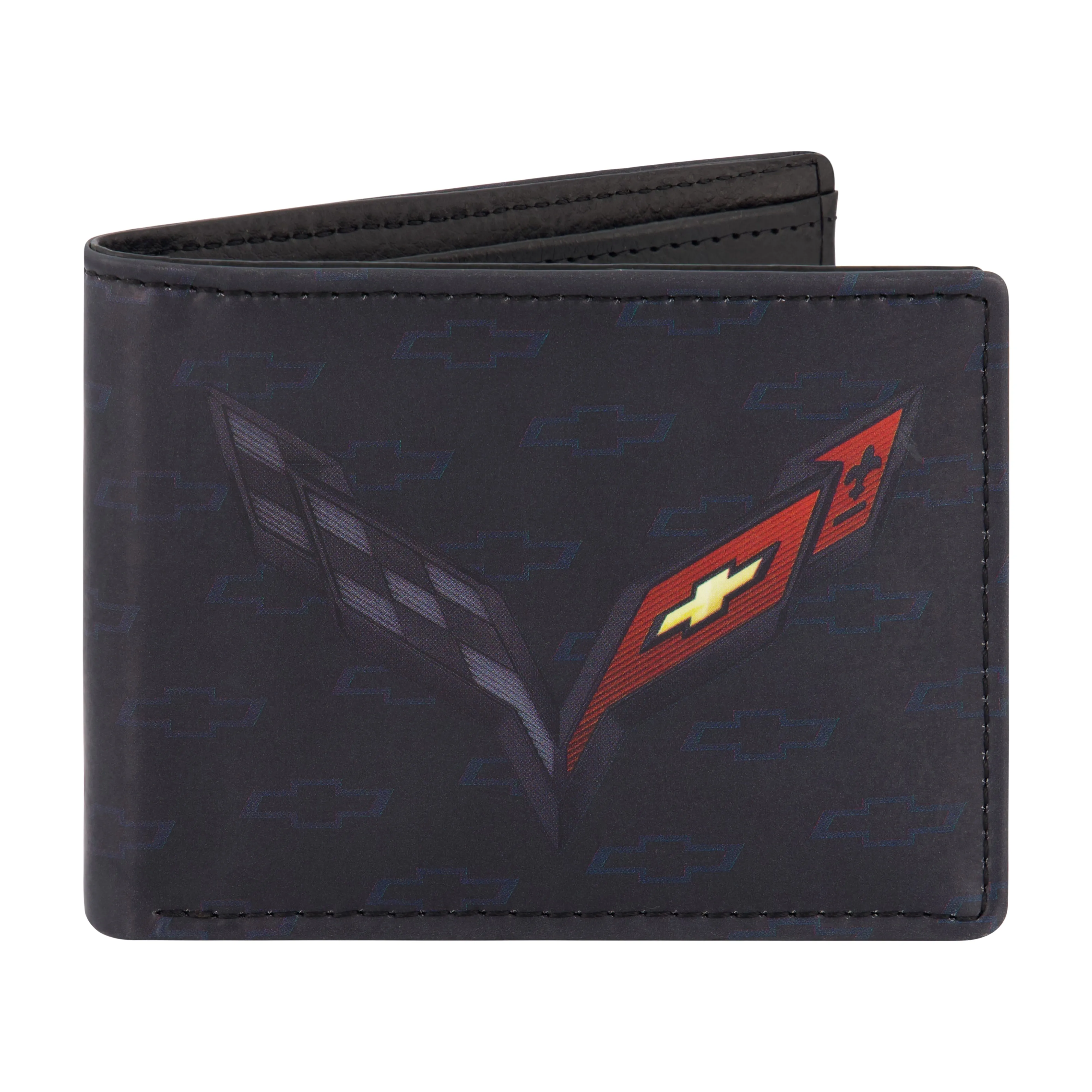 GM CHEVROLET LOGO Bifold Wallet, Slim Wallet with Decorative Tin for Men and Women