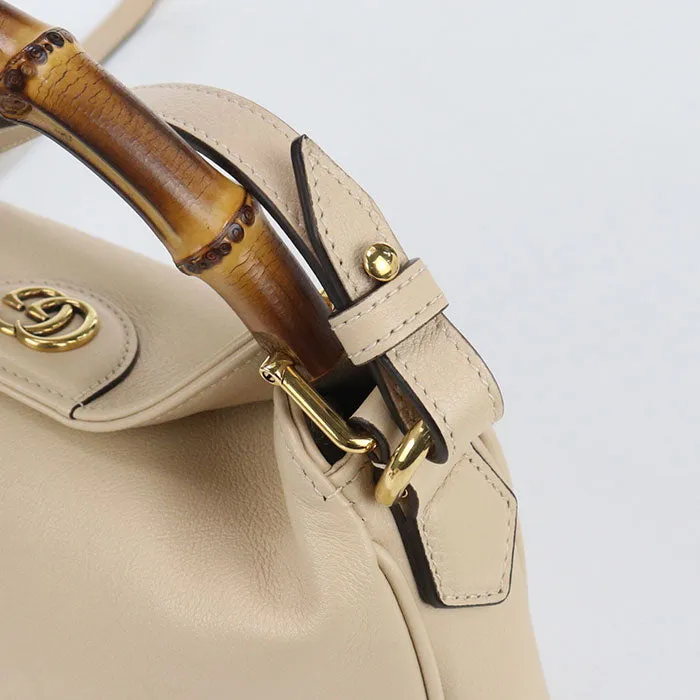 GUCCI 746251 Handbag Gucci Diana Small Shoulder Bag leather beige Women