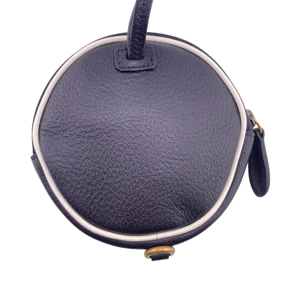 GUCCI Coin case 721903 leather black Adidas Collaboration Card Case Trefoil Leather Shoulder Pouch Women(Unisex) Used