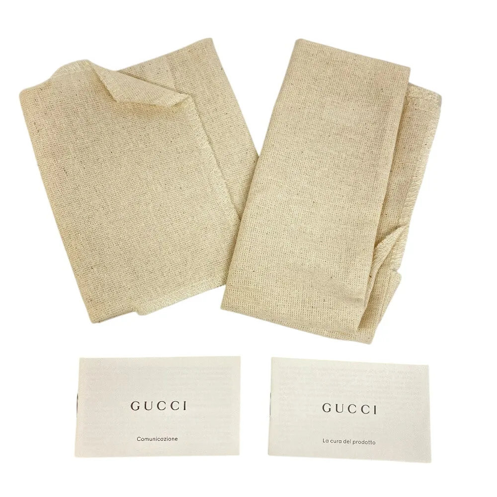 GUCCI Coin case 721903 leather black Adidas Collaboration Card Case Trefoil Leather Shoulder Pouch Women(Unisex) Used