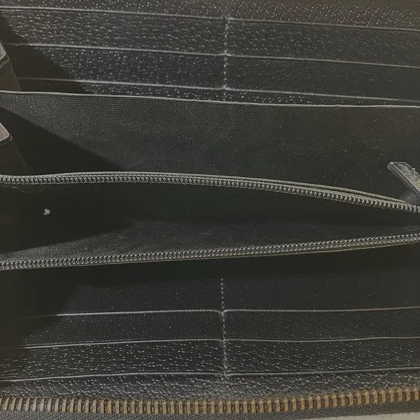 Gucci Leather Animalier Long Wallet
