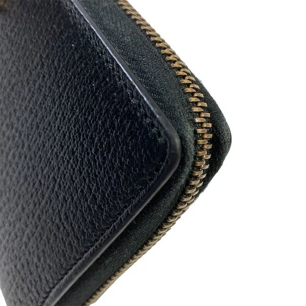 Gucci Leather Animalier Long Wallet
