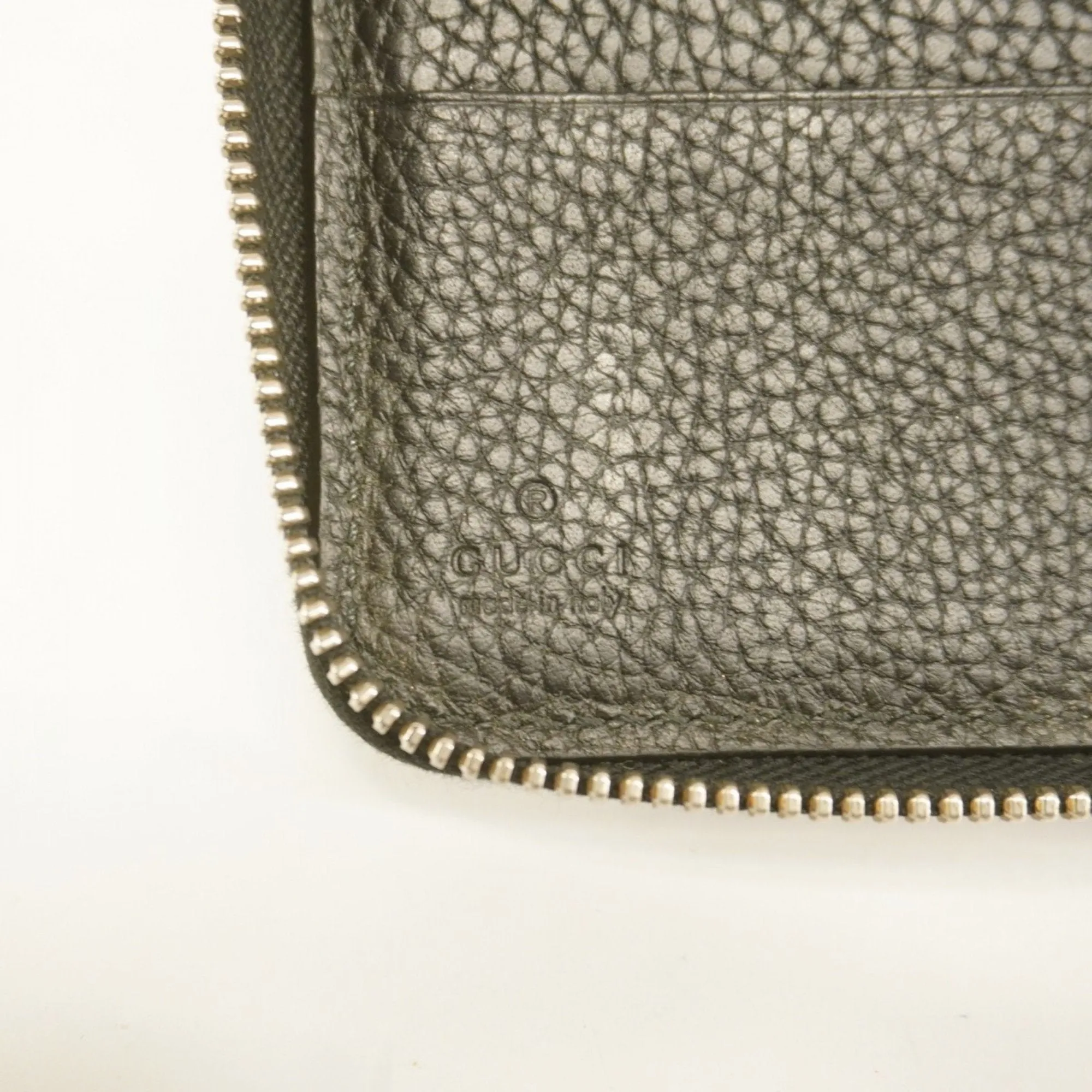 Gucci Leather Long Wallet (Bi-Fold) (Pre-Owned)
