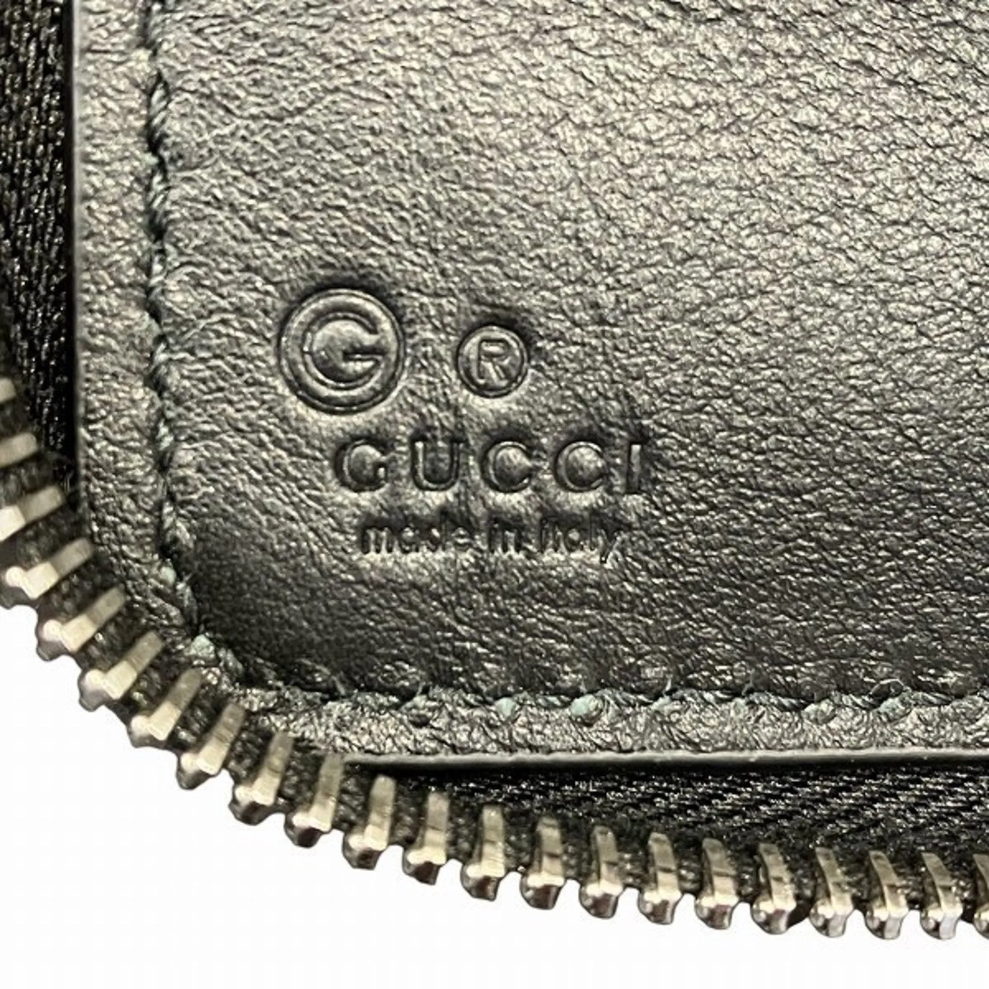 Gucci Leather Long Wallet (Bi-Fold) (Pre-Owned)
