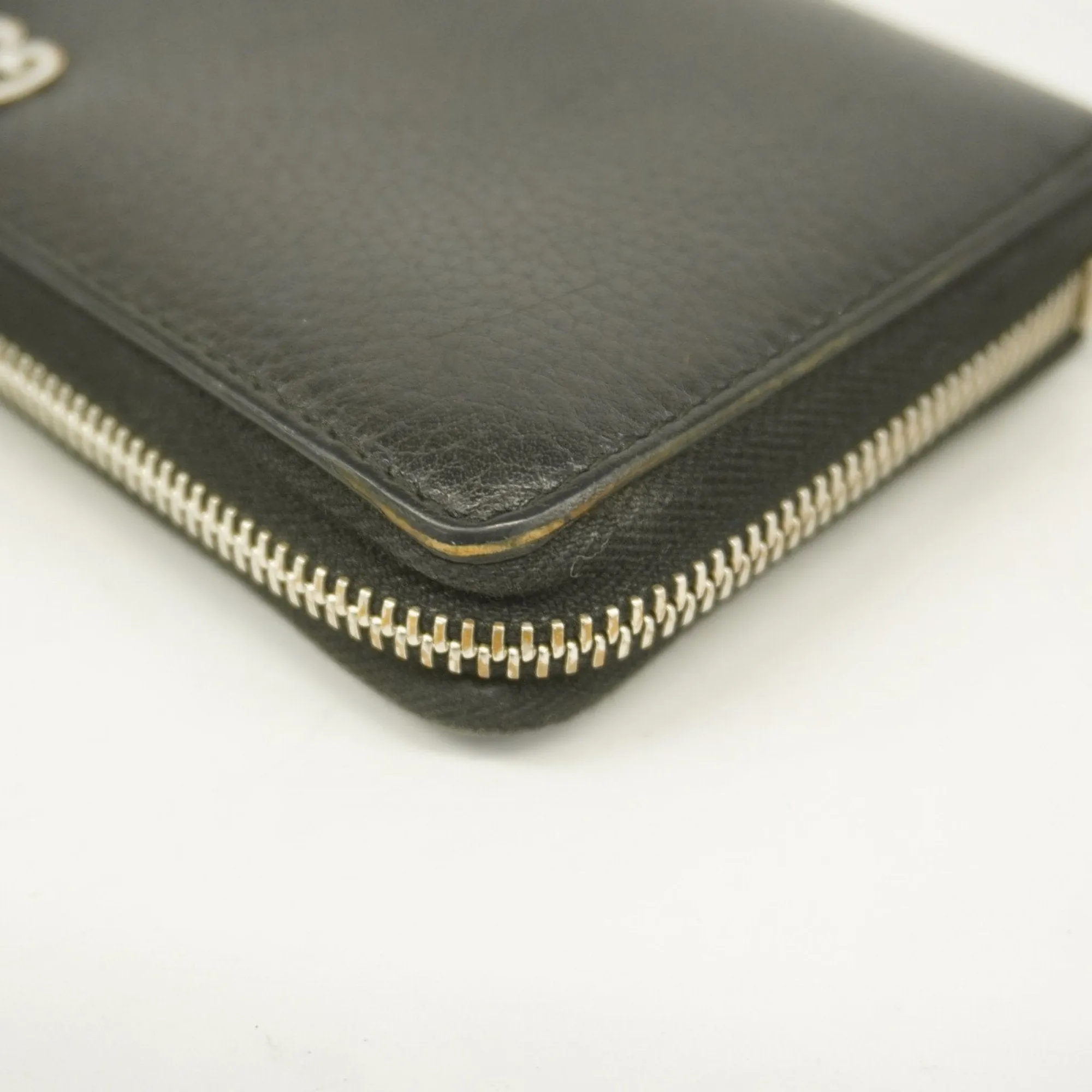 Gucci Leather Long Wallet (Bi-Fold) (Pre-Owned)