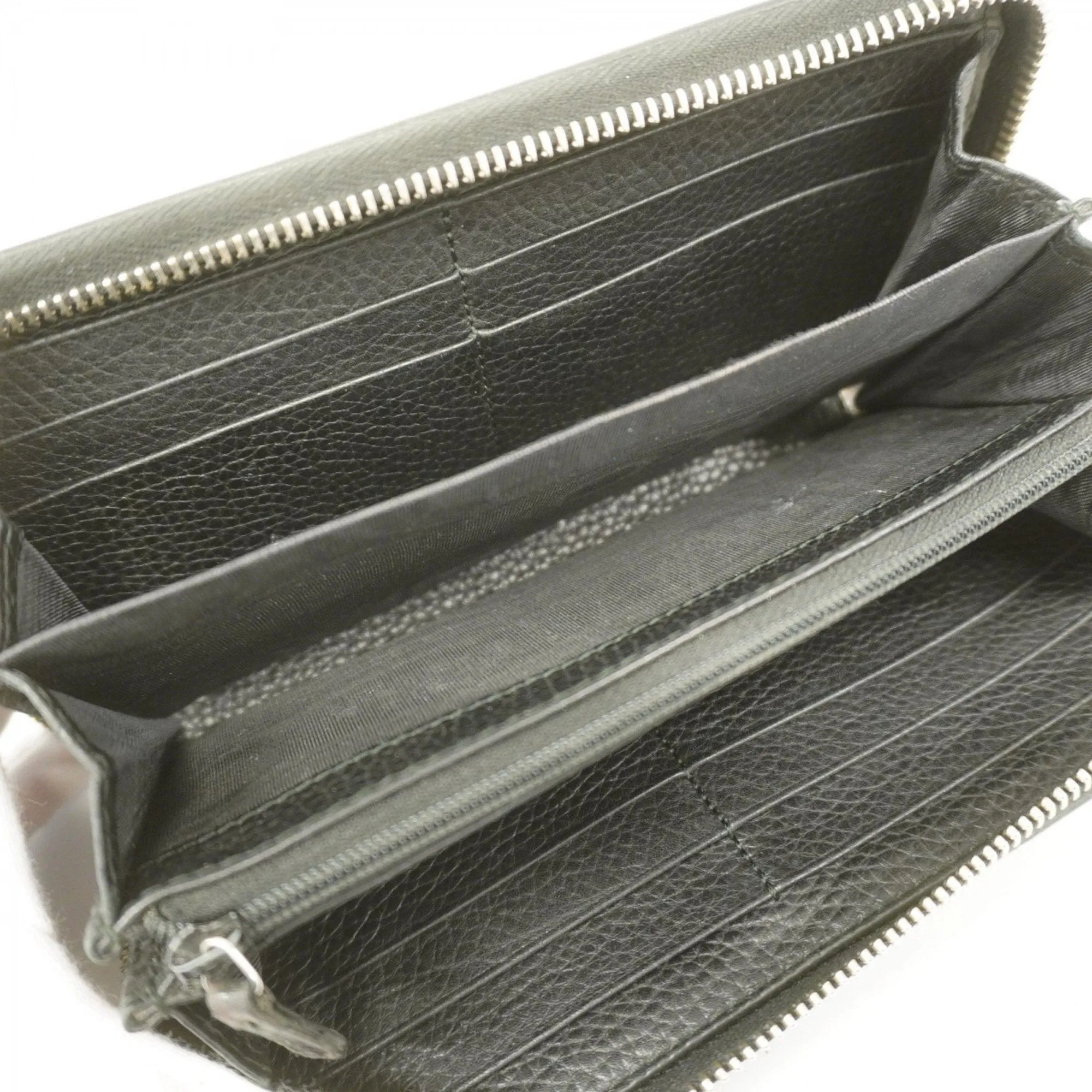 Gucci Leather Long Wallet (Bi-Fold) (Pre-Owned)
