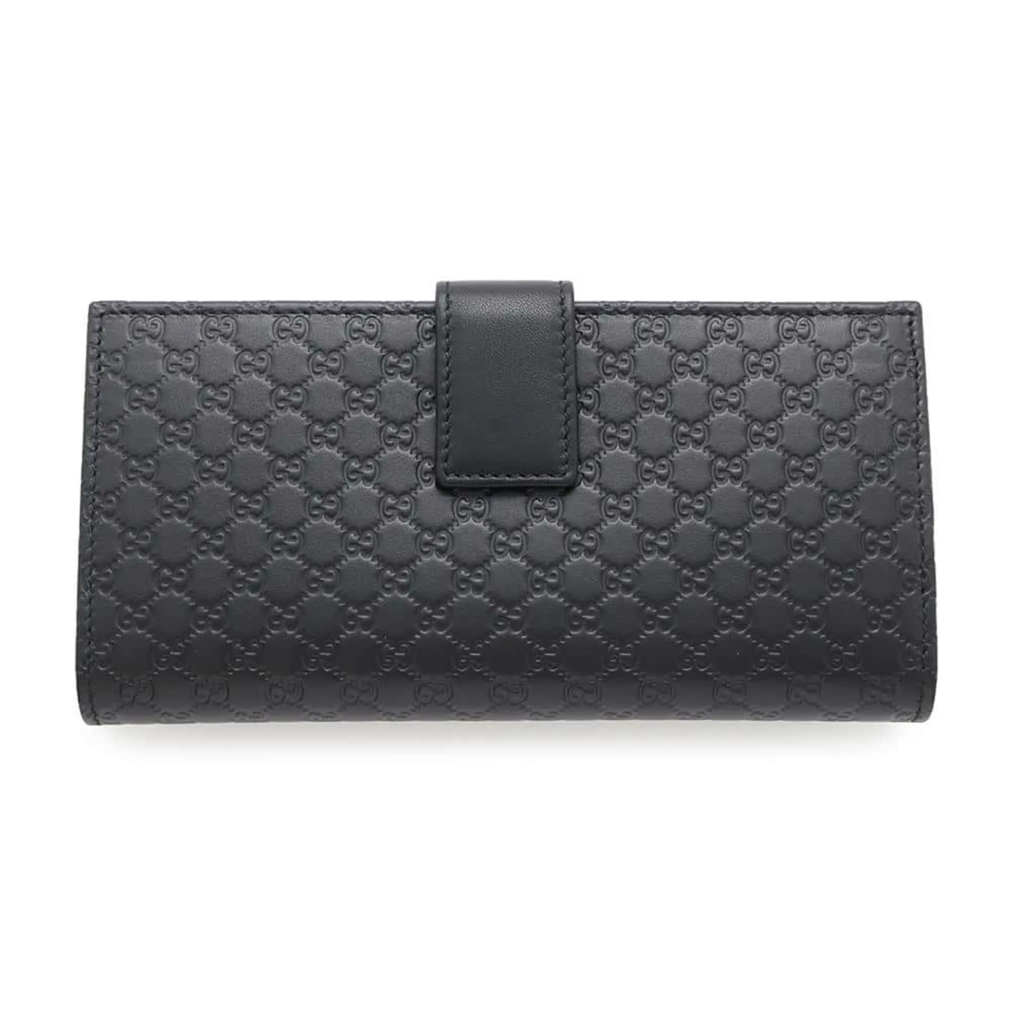 Gucci Leather Long Wallet (Bi-Fold) (Pre-Owned)