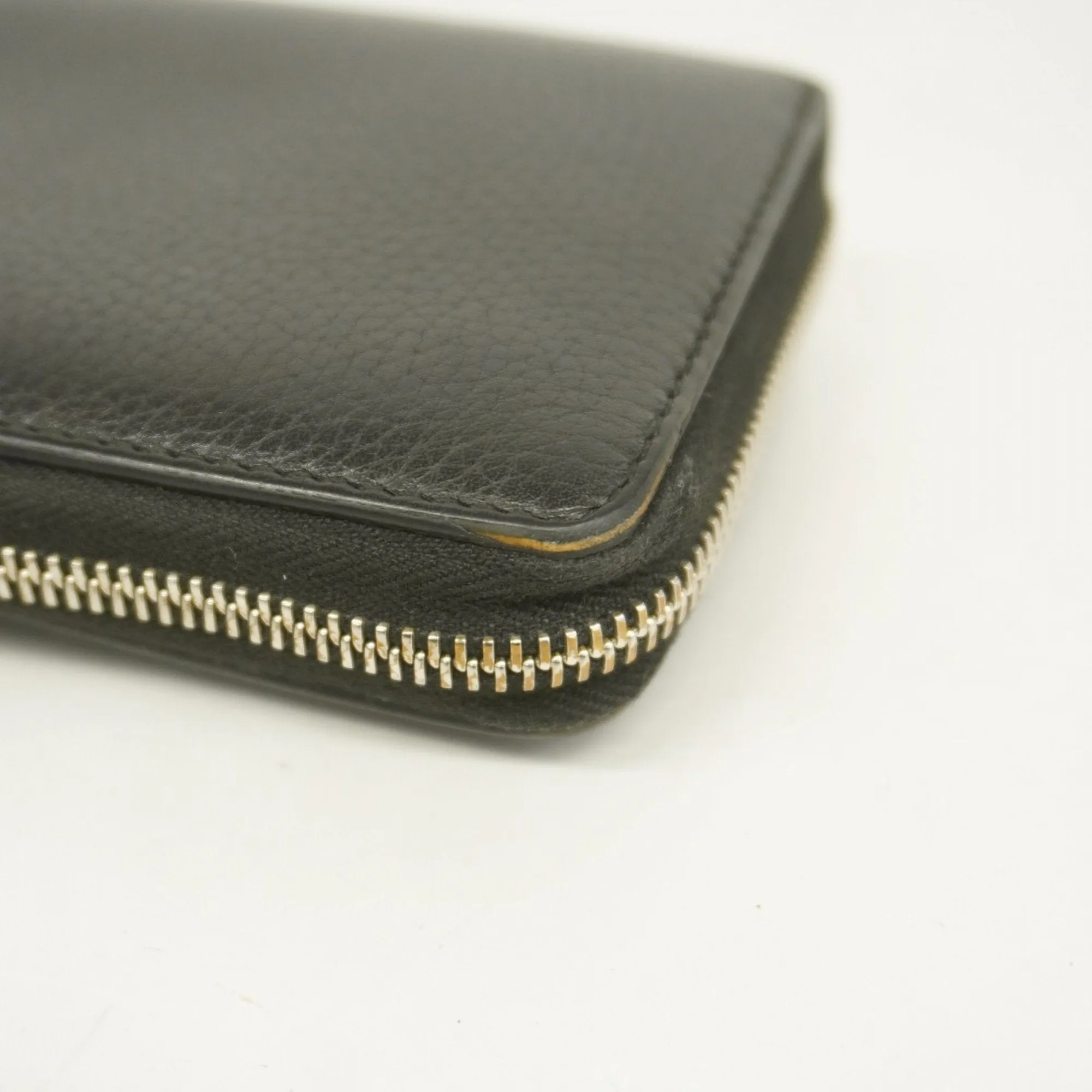 Gucci Leather Long Wallet (Bi-Fold) (Pre-Owned)