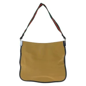 GUCCI Shoulder Bag 001 4321 2684 canvas Beige SilverMetal Sherry line Women Used