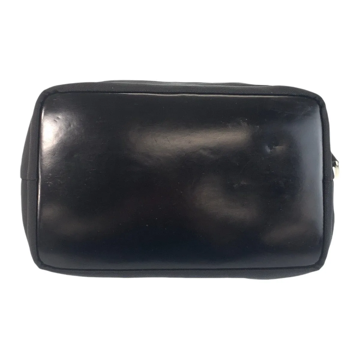 GUCCI Shoulder Bag Canvas, Leather Black Silver Metal Shoulder Bag Hobo Bamboo Women Used
