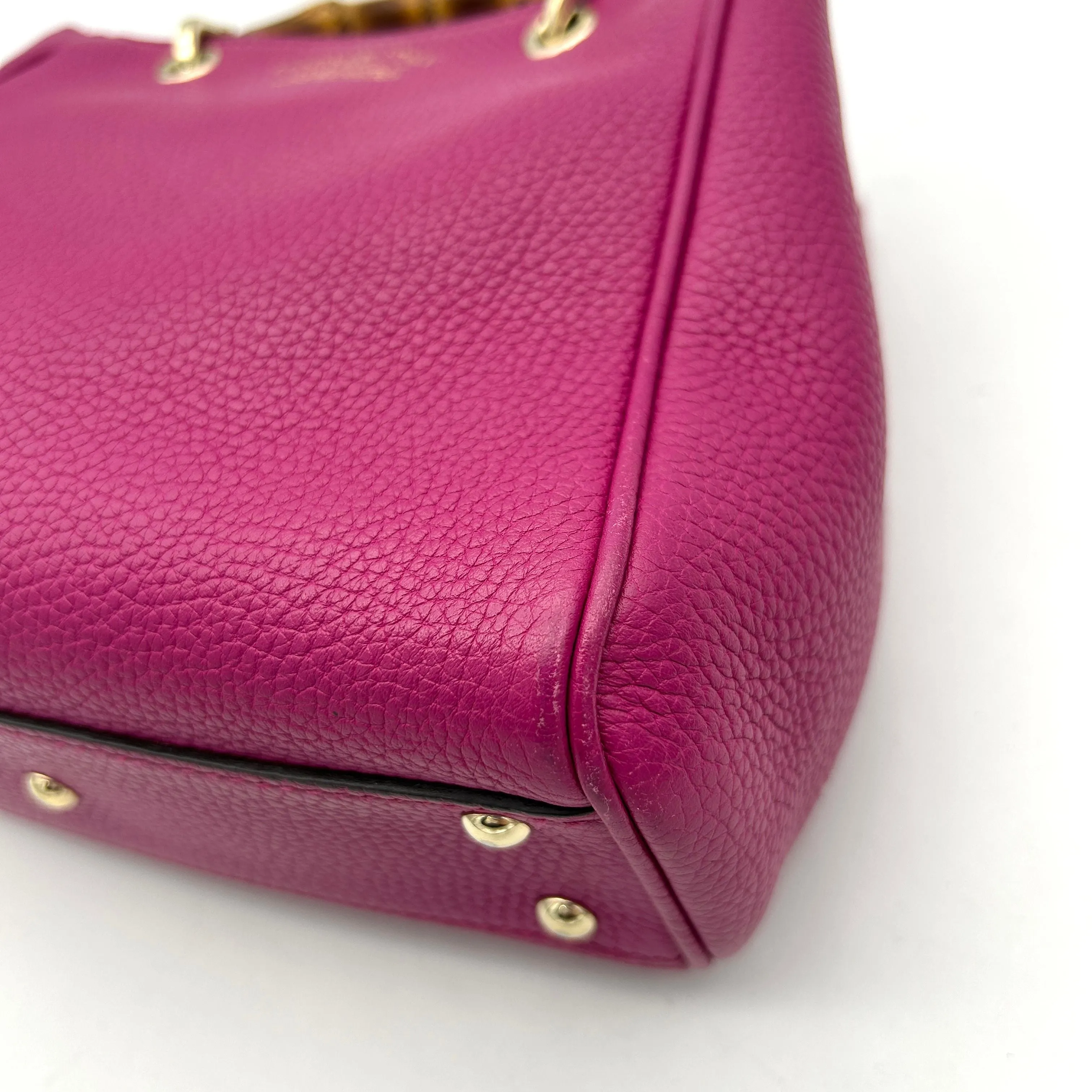 Gucci Small Bamboo Shopper Tote - Pink Totes, Handbags LA9582