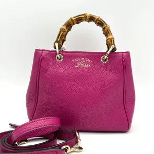 Gucci Small Bamboo Shopper Tote - Pink Totes, Handbags LA9582