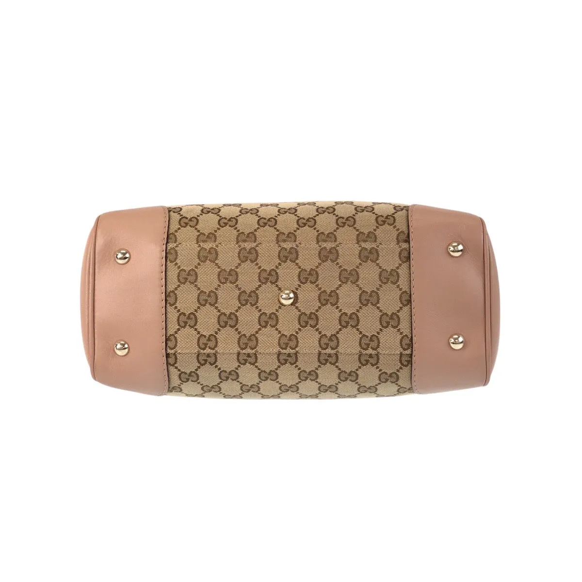 GUCCI Tote Bag 257061 GG canvas, leather beige Tote Bag Shoulder Bag Mayfair Women Used