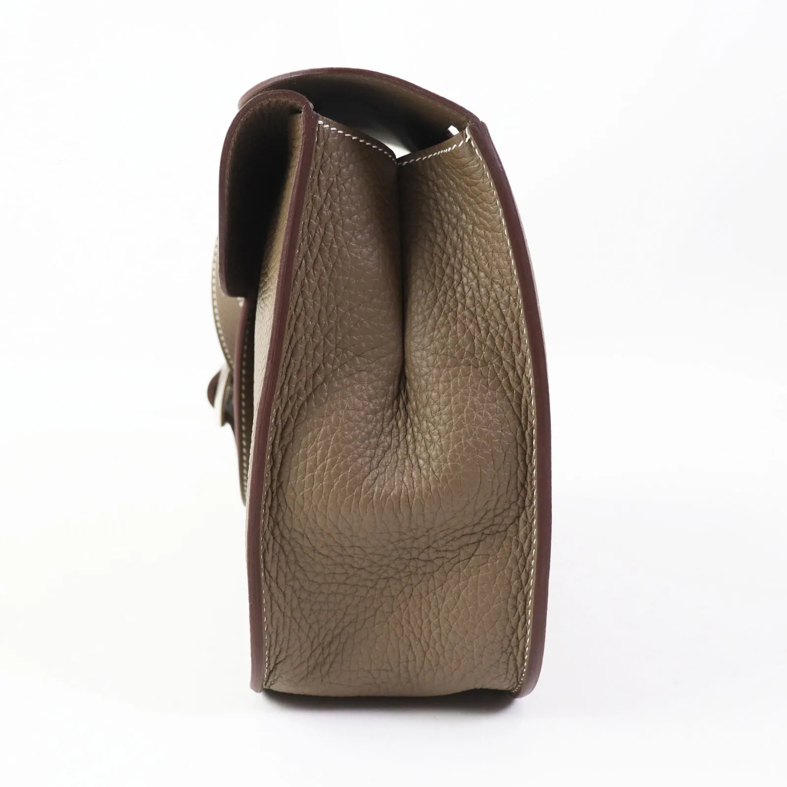 HERMES Shoulder Bag Taurillon Clemence Etope Arzan 31 Women Used