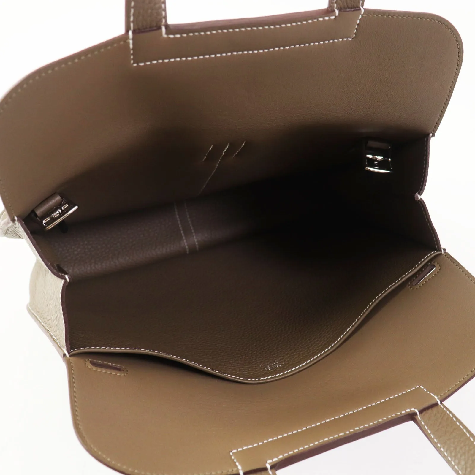 HERMES Shoulder Bag Taurillon Clemence Etope Arzan 31 Women Used