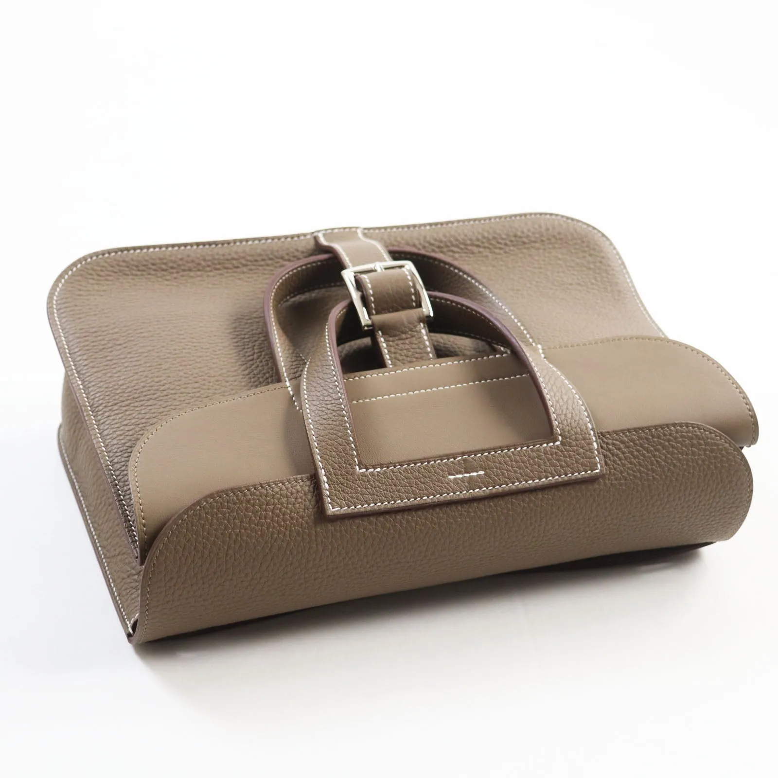 HERMES Shoulder Bag Taurillon Clemence Etope Arzan 31 Women Used