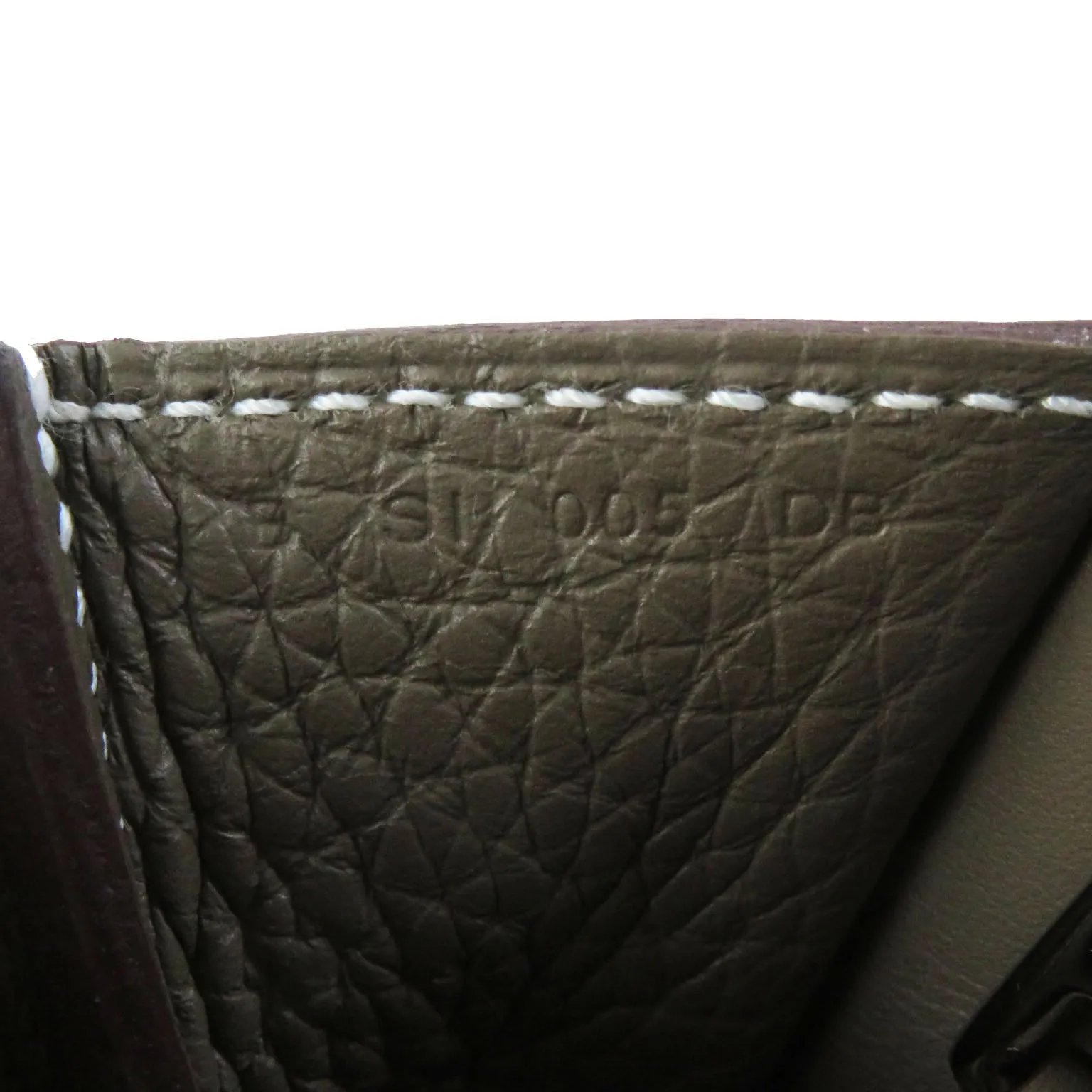 HERMES Shoulder Bag Taurillon Clemence Etope Arzan 31 Women Used