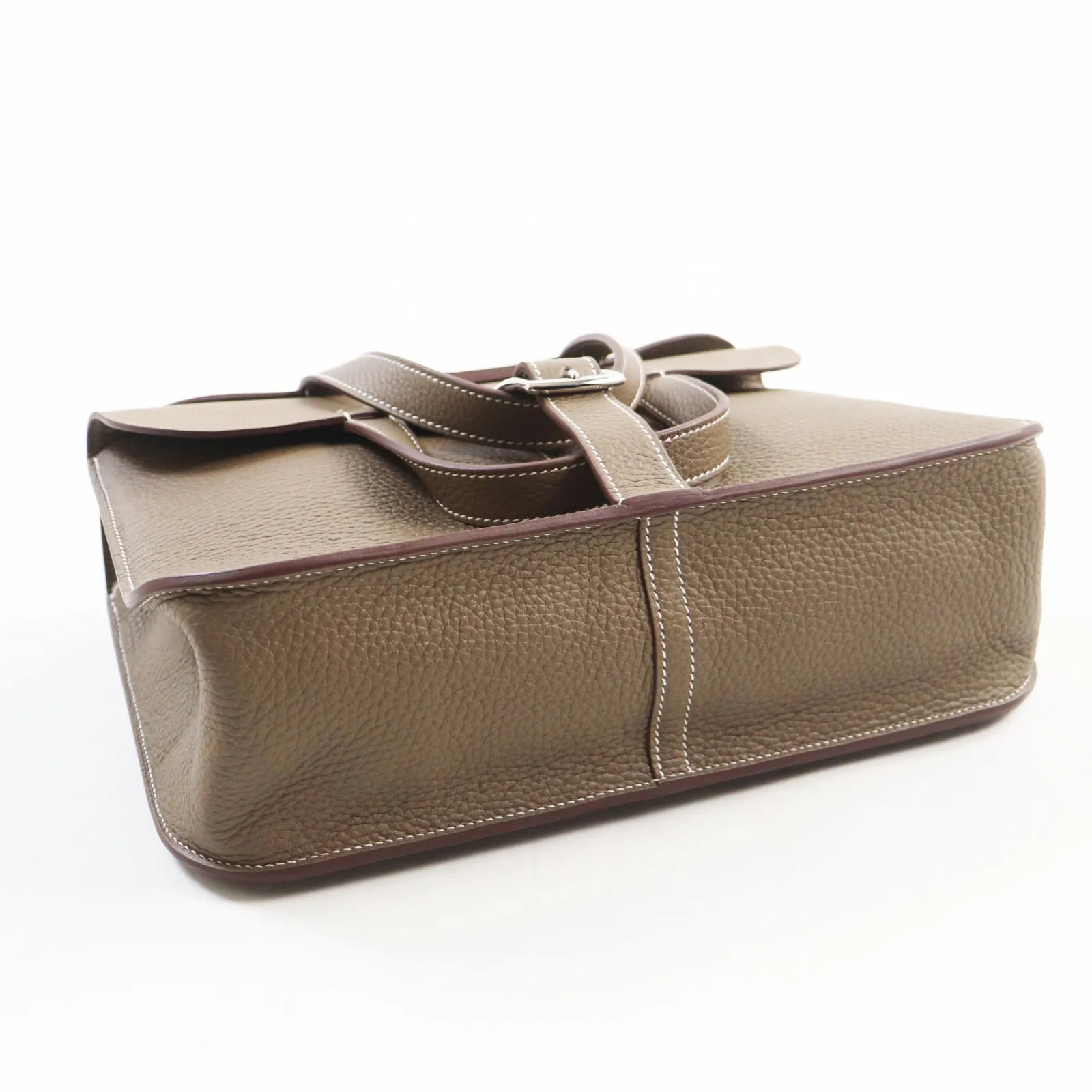HERMES Shoulder Bag Taurillon Clemence Etope Arzan 31 Women Used