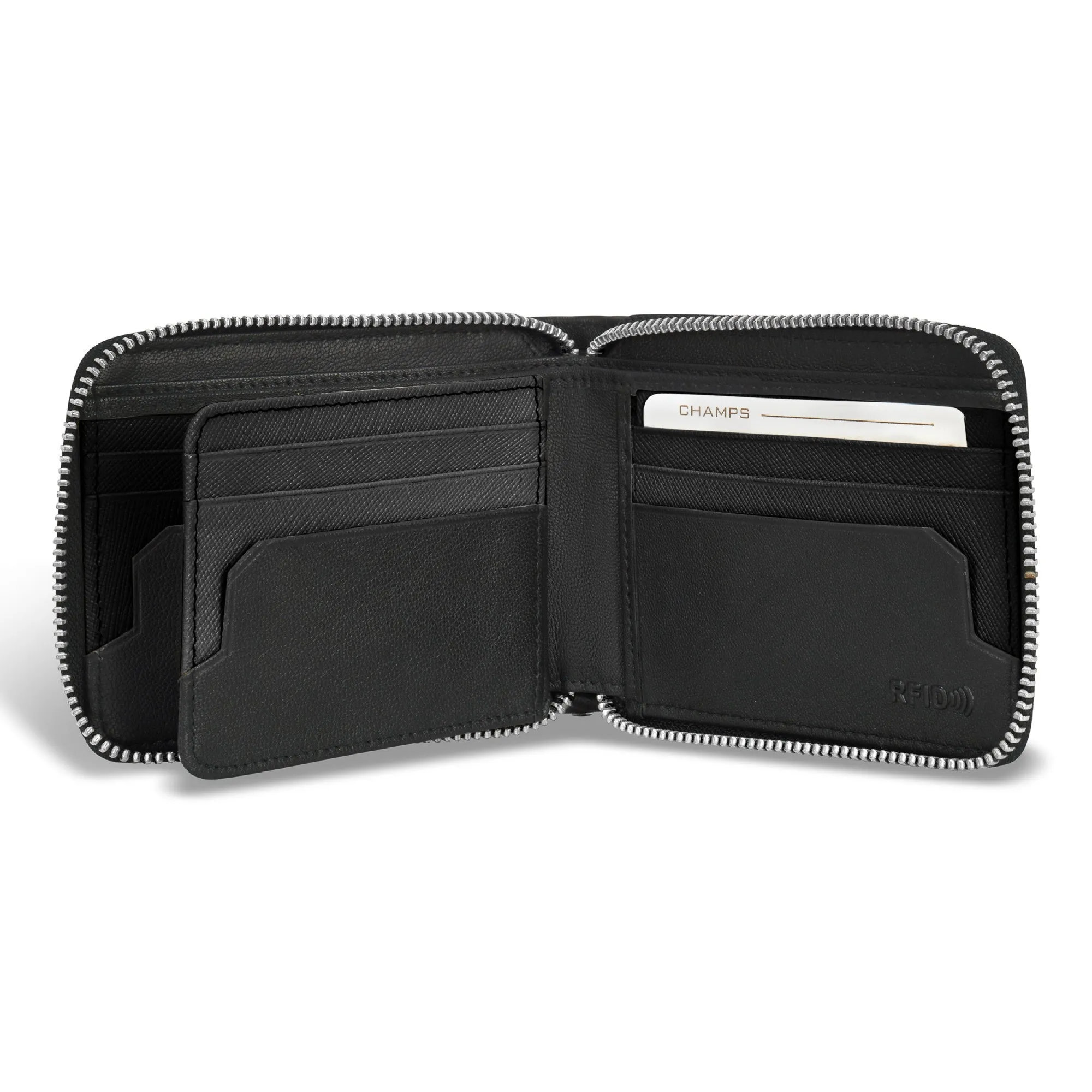 Iconic / Leather Zip Around Wallet