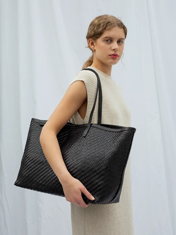 ISAI Kombu Green Twill Shopper bag