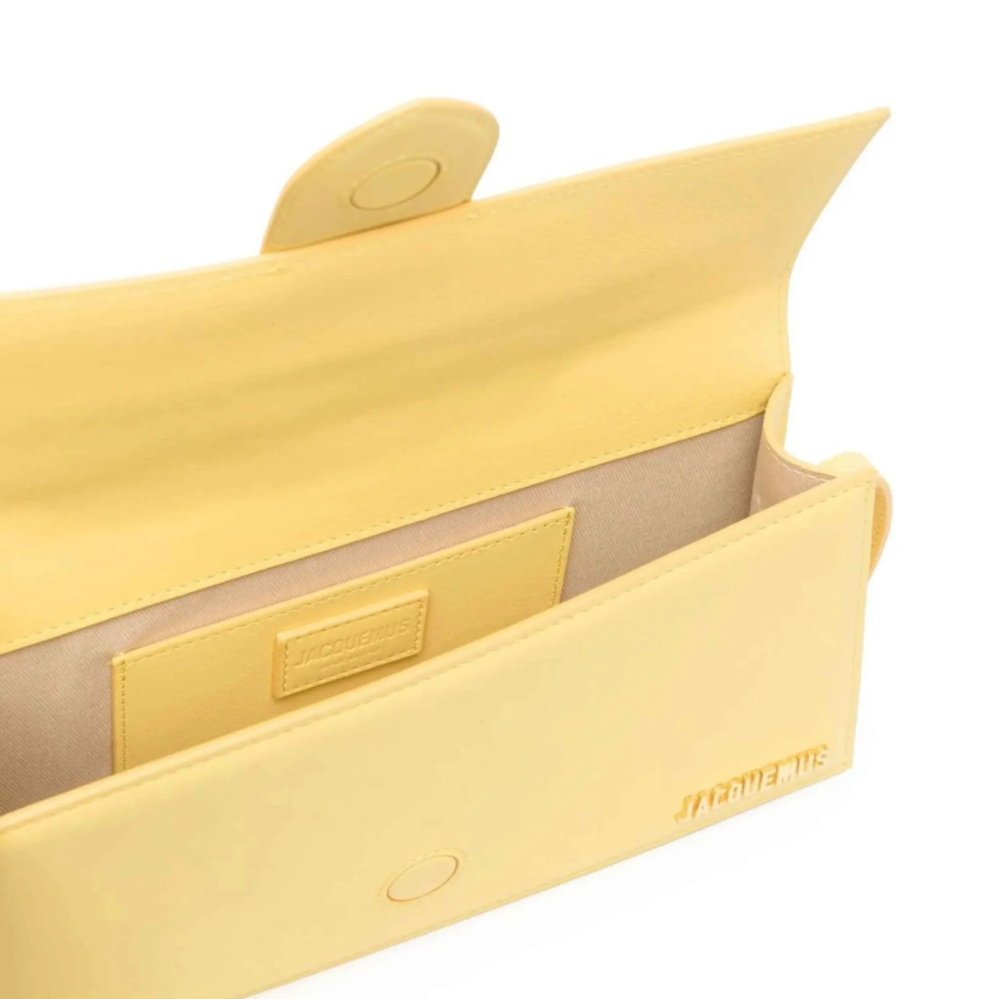 Jacquemus Le Bambino Long Shoulder Bag in Yellow