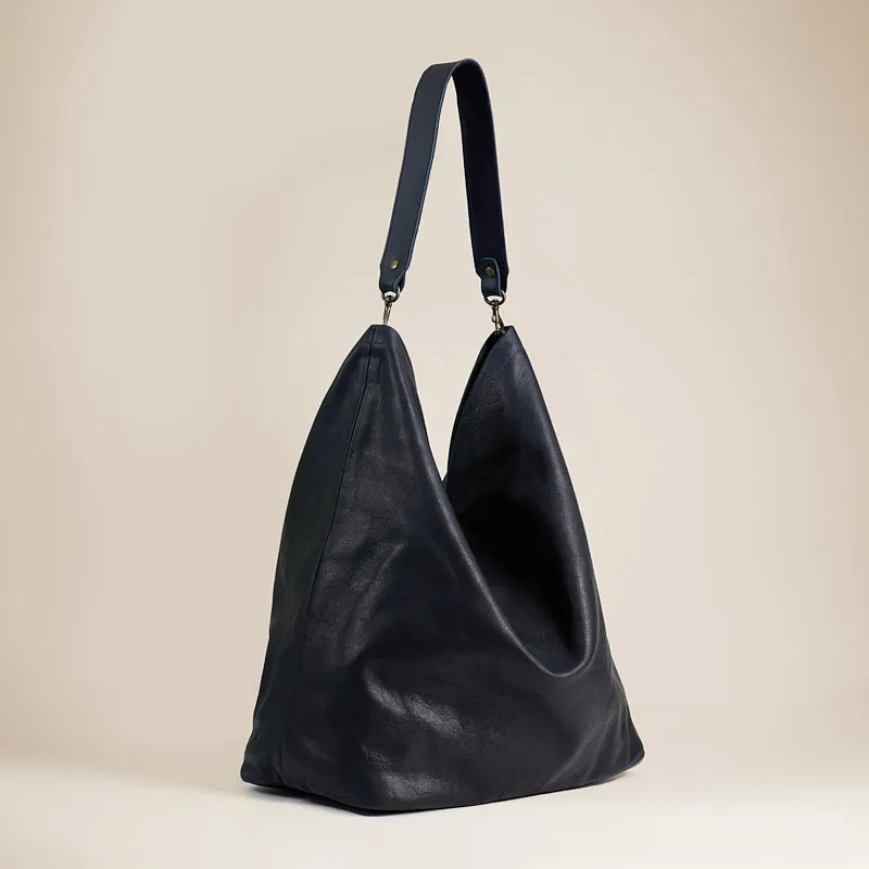 Jane - Heritage "Broken-In" Leather Navy