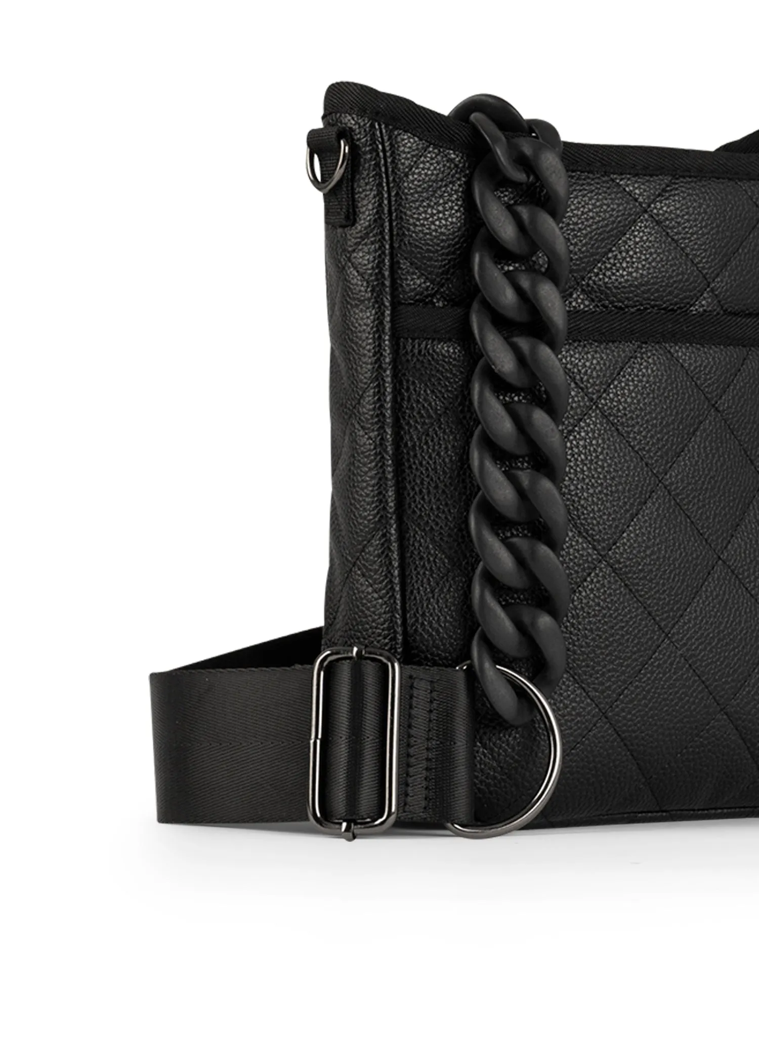 Jeri Solo Pebbled Crossbody