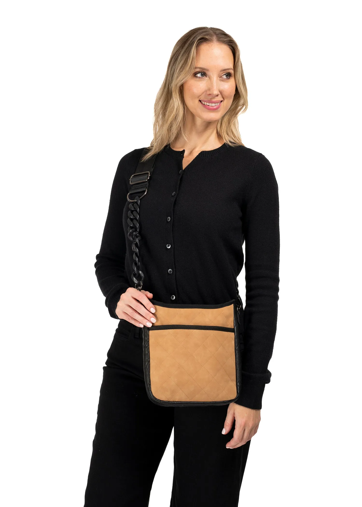 Jeri Toast Crossbody