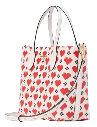 Kate Spade New York Bleecker Pixel Hearts Medium Crossbody Tote