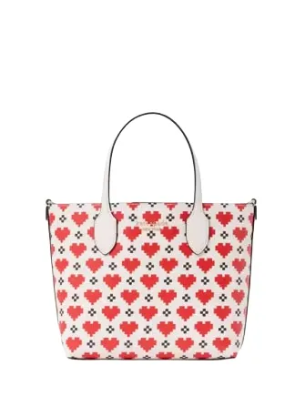 Kate Spade New York Bleecker Pixel Hearts Medium Crossbody Tote