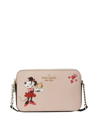 Kate Spade New York Disney X Minnie Double-Zip Crossbody