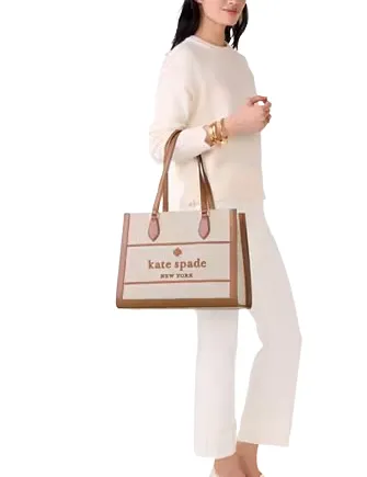 Kate Spade New York Ellie Canvas Large Tote