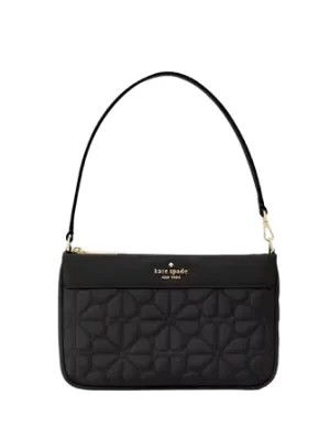 Kate Spade New York Spade Flower Quilted Nylon Convertible Wristlet