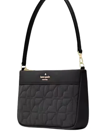 Kate Spade New York Spade Flower Quilted Nylon Convertible Wristlet