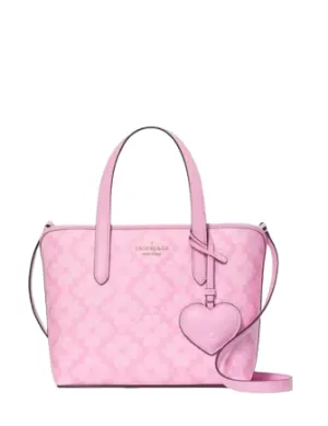 Kate Spade New York Spade Flower Small Tote With Heart Dangle