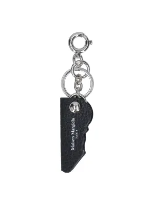 Leather Keyring ?Black