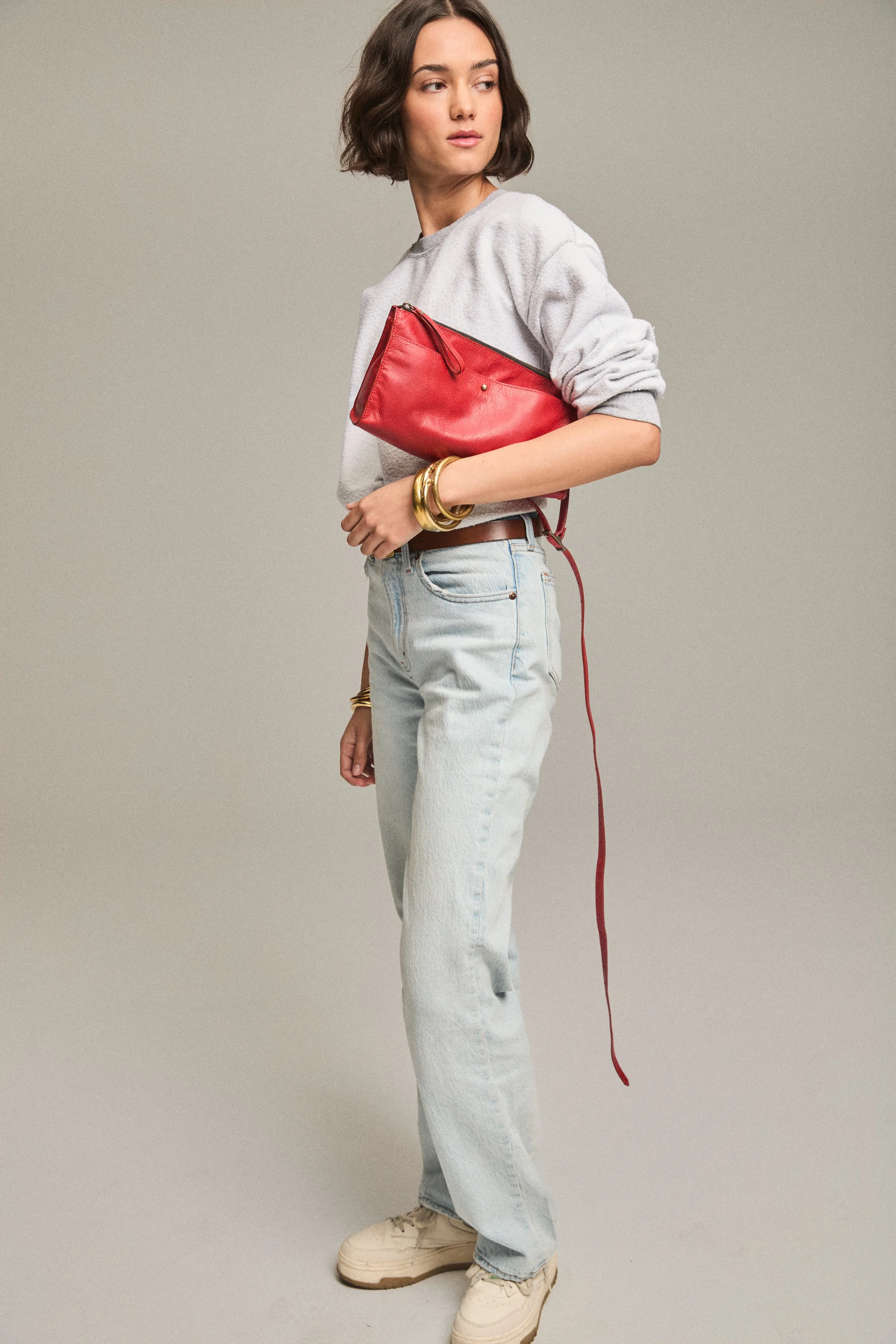 Lily Crossbody - Heritage "Broken-In" Leather Oxblood Burgundy