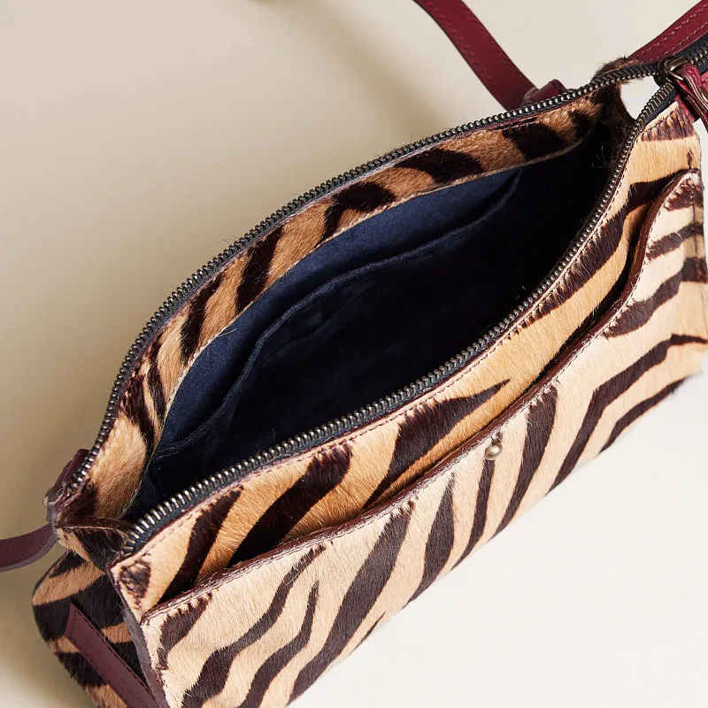 Lily Crossbody - Zebra