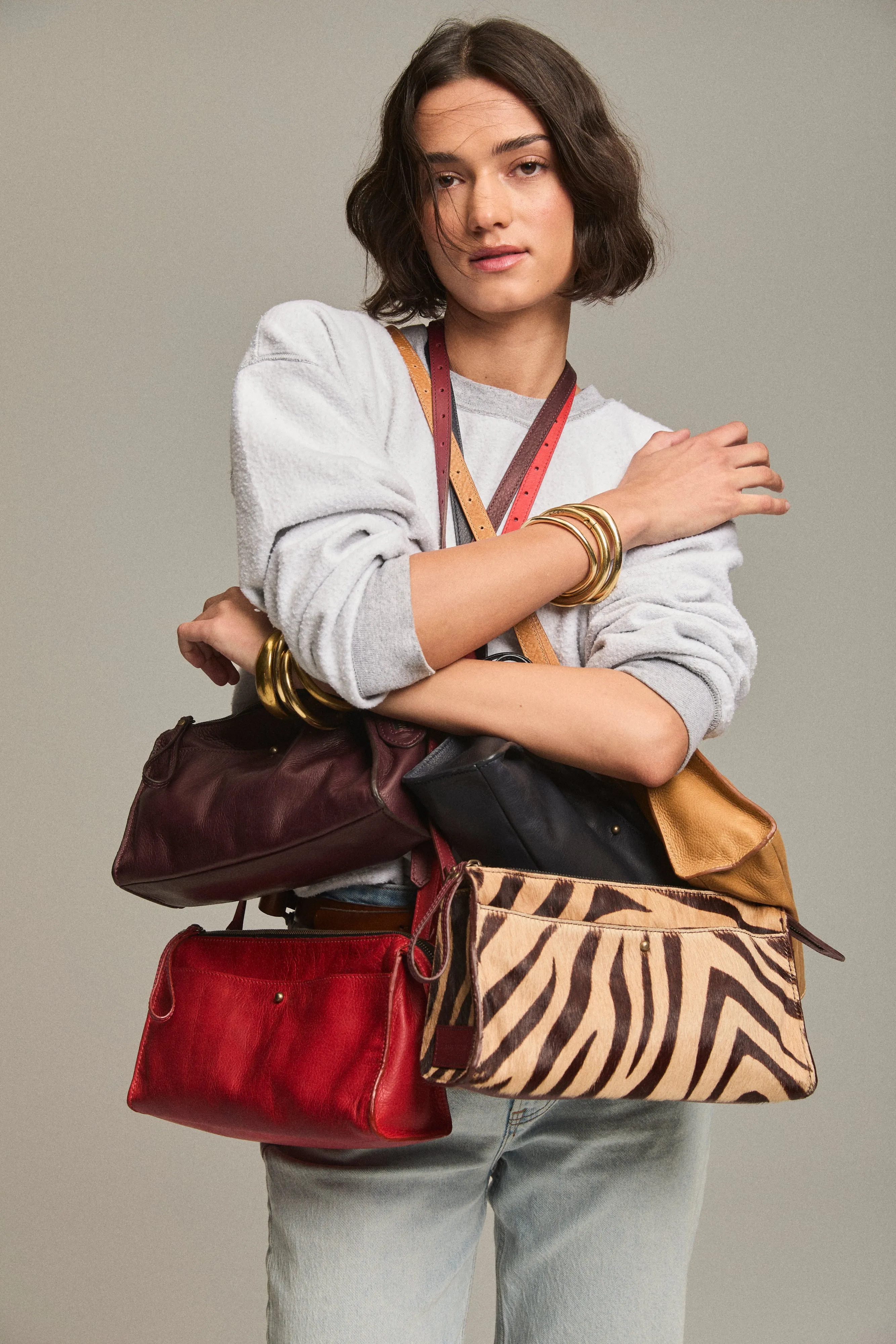 Lily Crossbody - Zebra