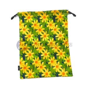Lis..Handmade Water Resistant shoes bag (chrysanthemum 199)