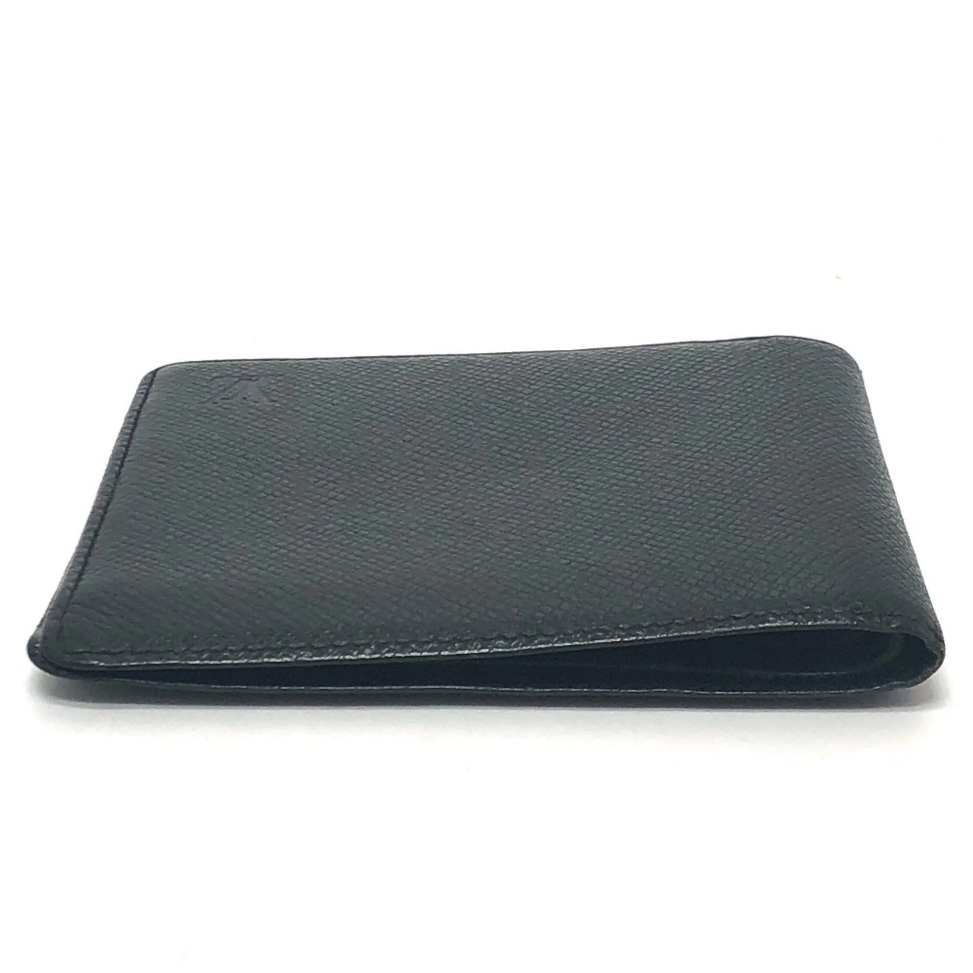 Louis Vuitton Ardoise Taiga Leather Wallet (Bi-Fold) (Pre-Owned)