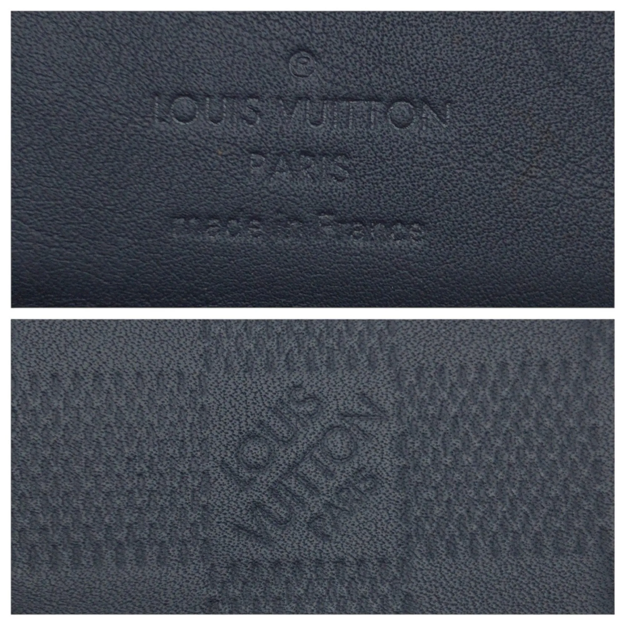 Louis Vuitton Cosmos Navy Pvc Wallet (Bi-Fold) (Pre-Owned)