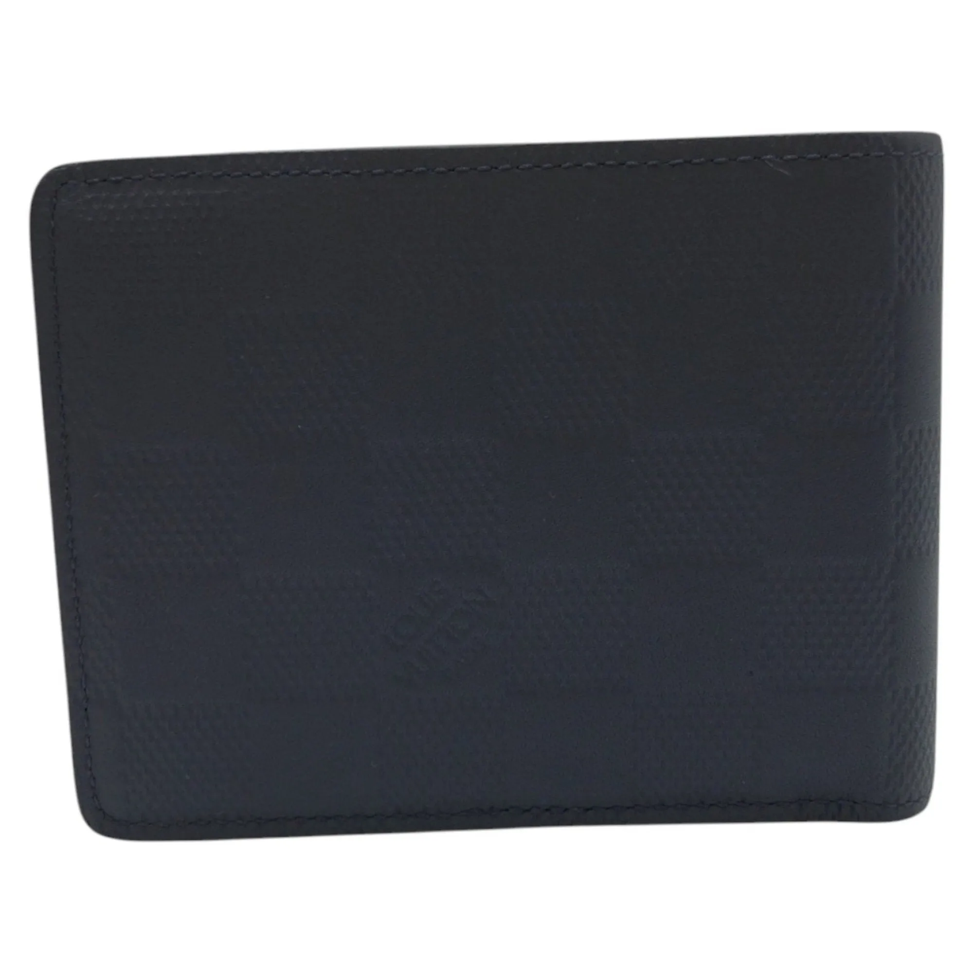 Louis Vuitton Cosmos Navy Pvc Wallet (Bi-Fold) (Pre-Owned)