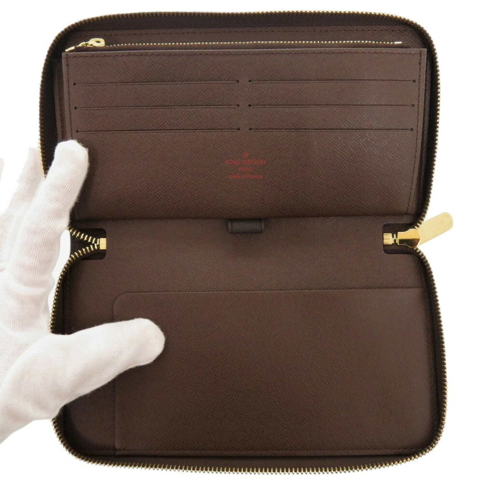 Louis Vuitton Damier Canvas Damier Canvas Long Wallet (Bi-Fold) (Pre-Owned)