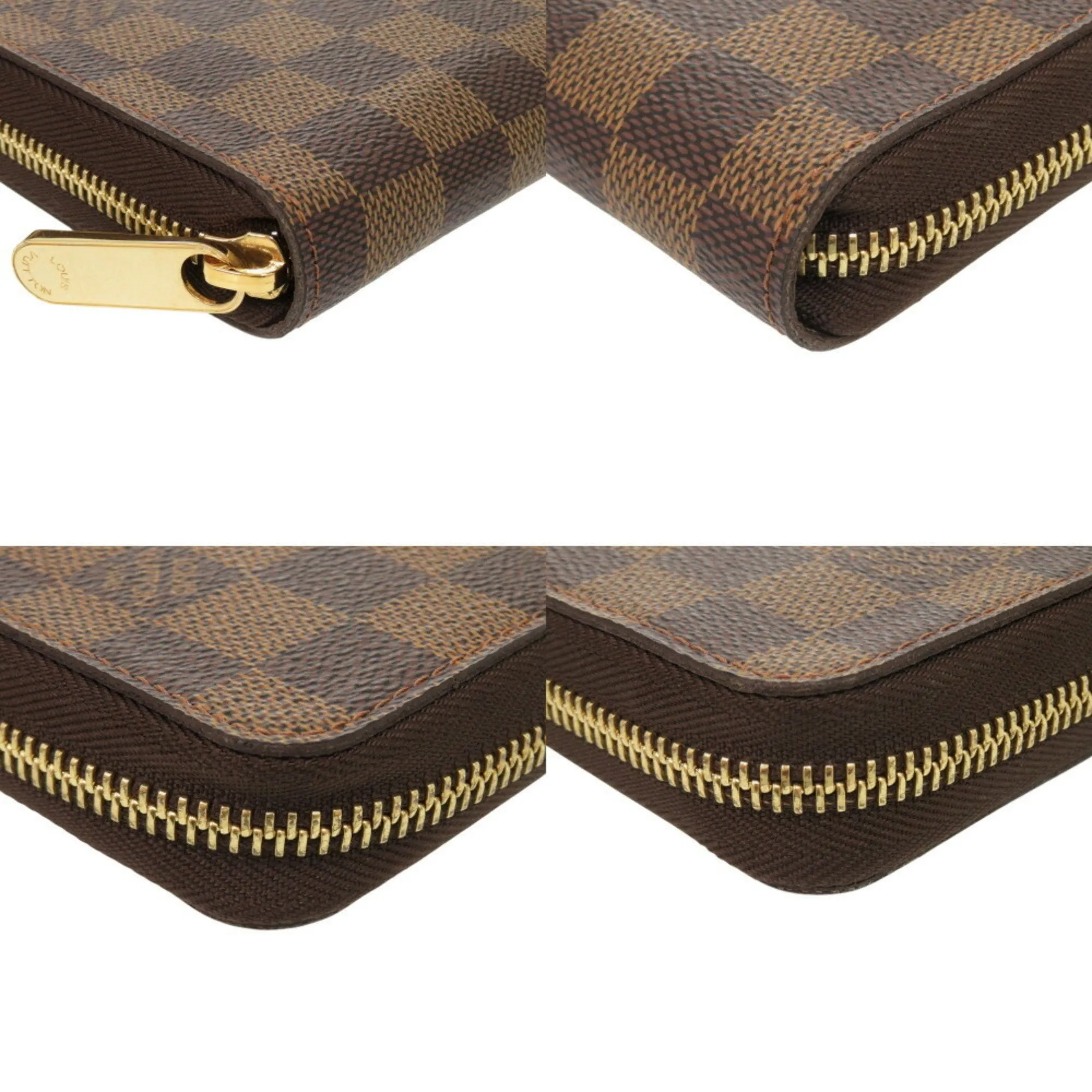 Louis Vuitton Damier Canvas Damier Canvas Long Wallet (Bi-Fold) (Pre-Owned)