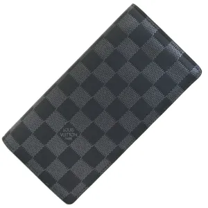 Louis Vuitton Damier Canvas Infini Damier Infini Long Wallet (Bi-Fold) (Pre-Owned)