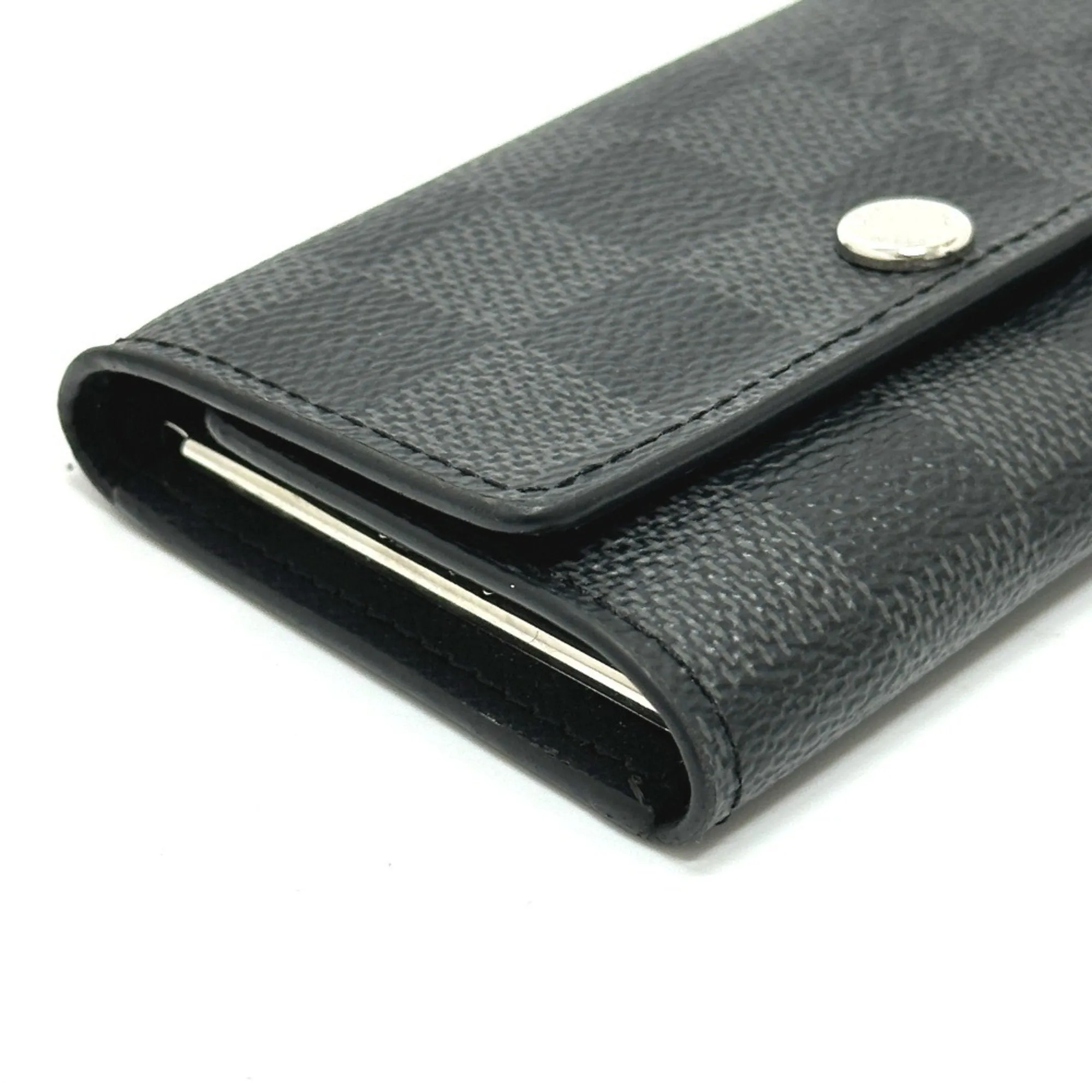 Louis Vuitton Damier Graphite Damier Graphite Keycase (Pre-Owned)