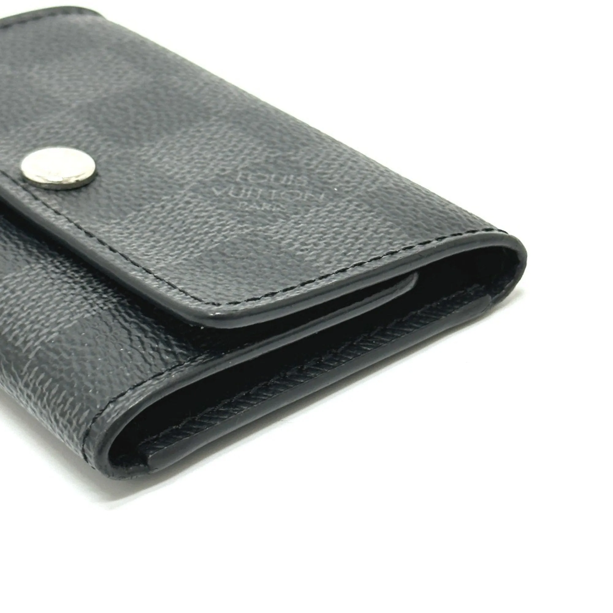 Louis Vuitton Damier Graphite Damier Graphite Keycase (Pre-Owned)