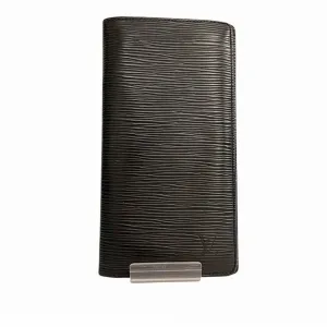 Louis Vuitton Epi Galle Noir Leather Coin Purse/Coin Case (Pre-Owned)
